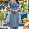 Kadlee Deeva Cotton Kurti with Dupatta Bottom Catalog 5 Pcs