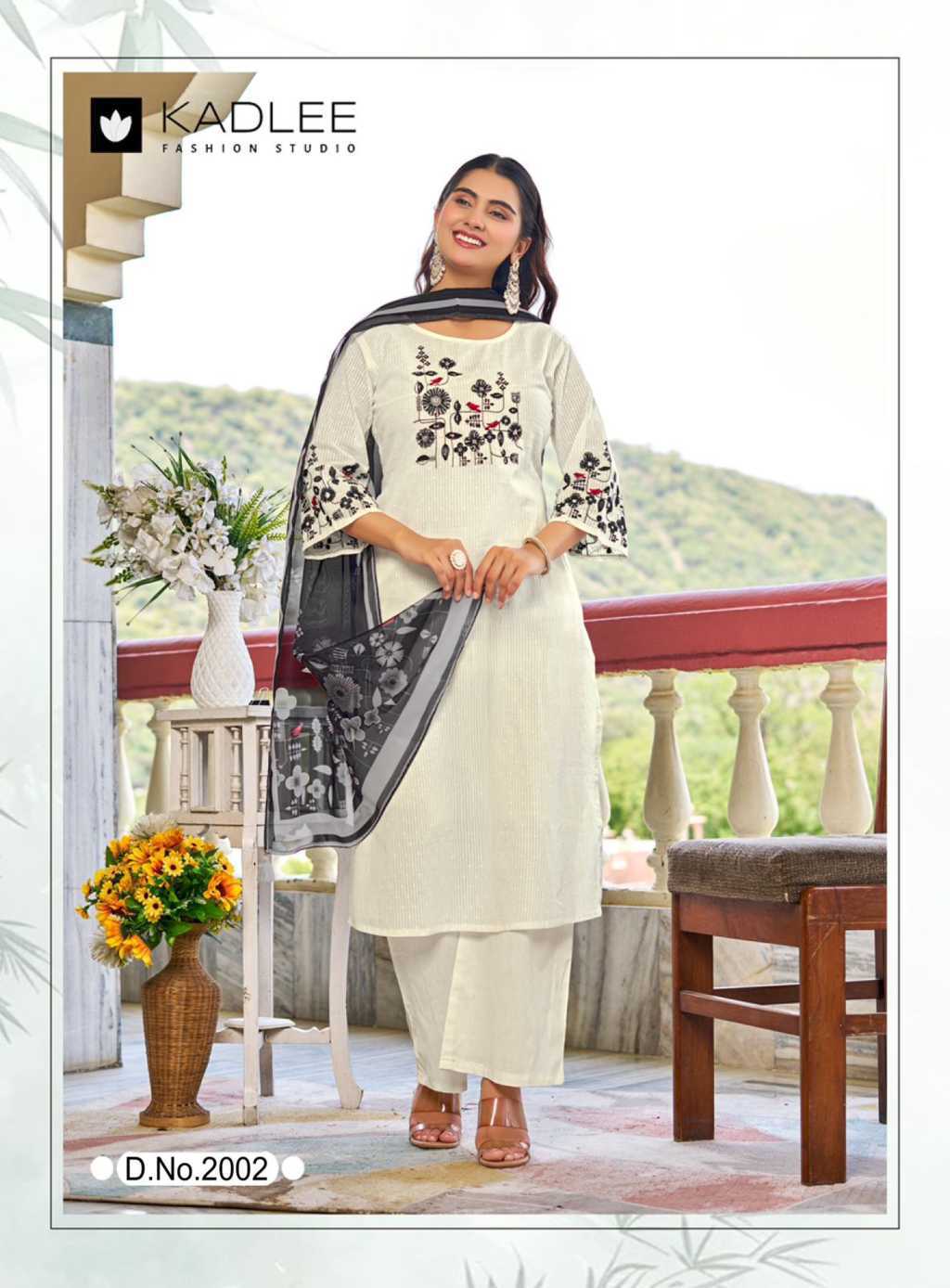 Kadlee Deeva Cotton Kurti with Dupatta Bottom Catalog 5 Pcs (3) Kadlee Deeva Cotton Kurti with Dupatta Bottom Catalog 5 Pcs - Image 4