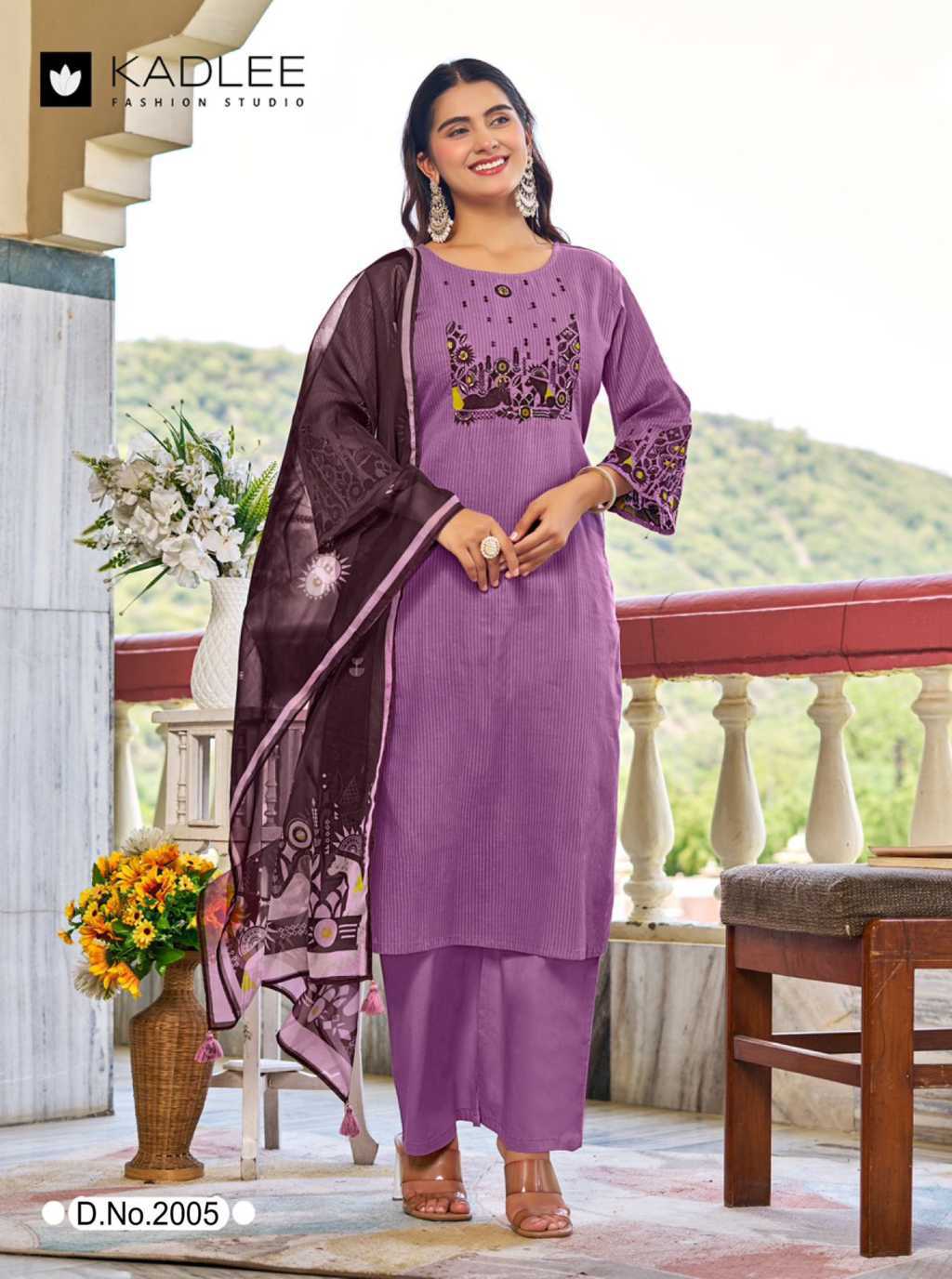 Kadlee Deeva Cotton Kurti with Dupatta Bottom Catalog 5 Pcs (7) Kadlee Deeva Cotton Kurti with Dupatta Bottom Catalog 5 Pcs - Image 8