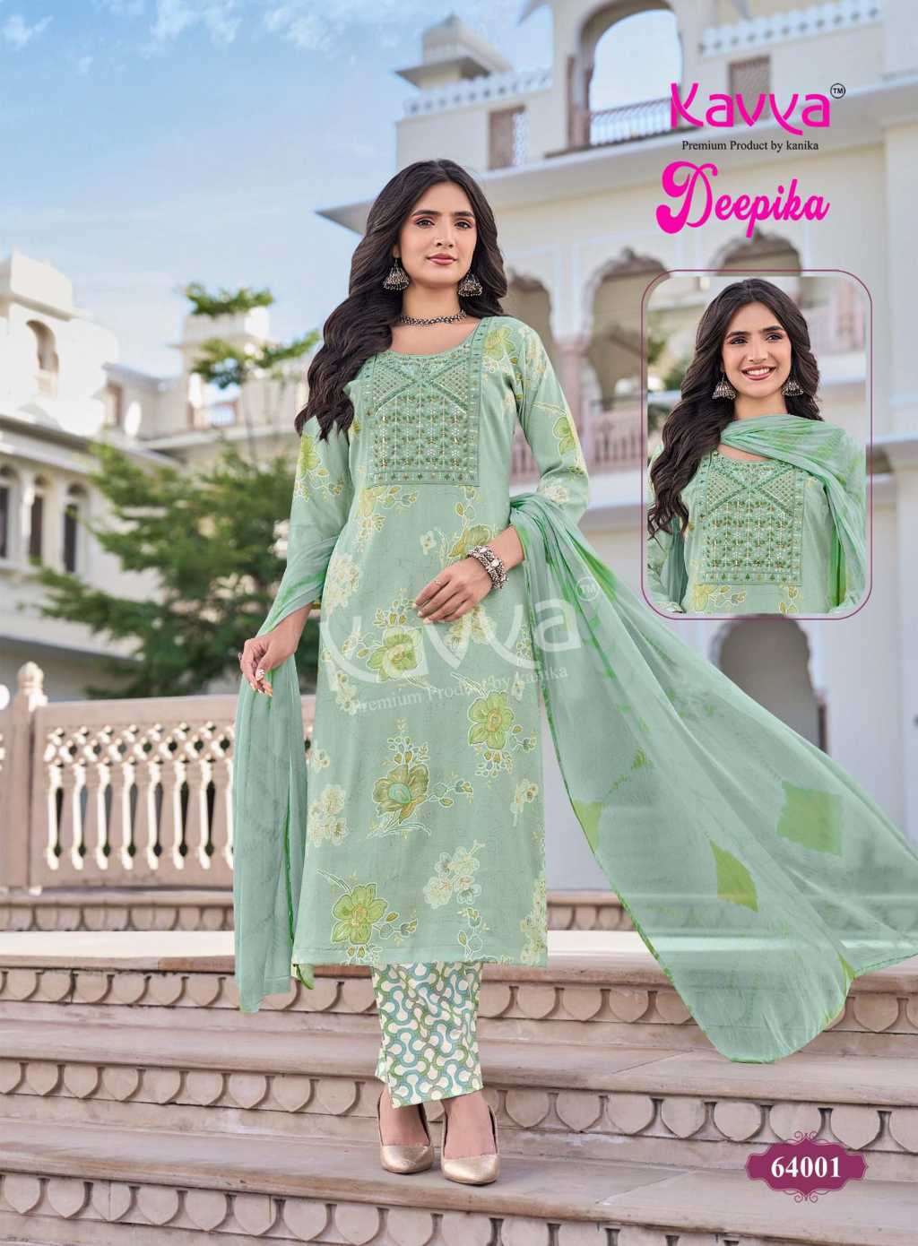 Kavya Deepika Vol 64 Fancy Readymade Suit Catalog 10 Pcs (1) Kavya Deepika Vol 64 Fancy Readymade Suit Catalog 10 Pcs - Image 2