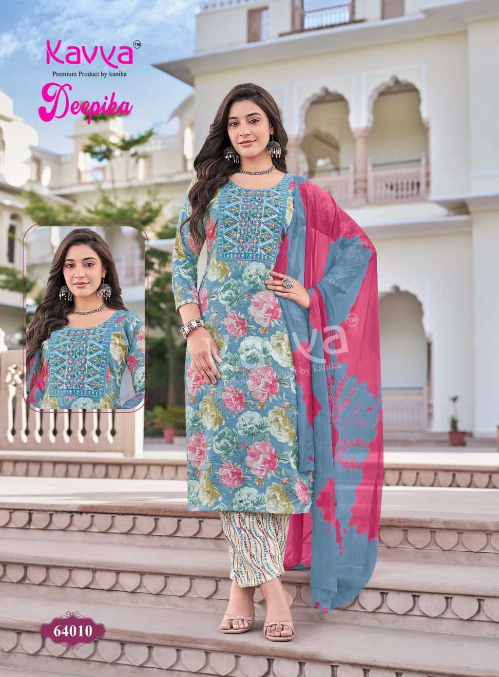 Kavya Deepika Vol 64 Fancy Readymade Suit Catalog 10 Pcs (12) Kavya Deepika Vol 64 Fancy Readymade Suit Catalog 10 Pcs - Image 13