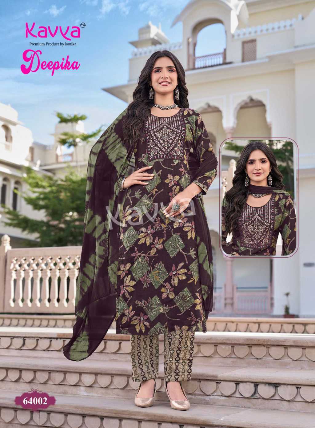 Kavya Deepika Vol 64 Fancy Readymade Suit Catalog 10 Pcs (2) Kavya Deepika Vol 64 Fancy Readymade Suit Catalog 10 Pcs - Image 3