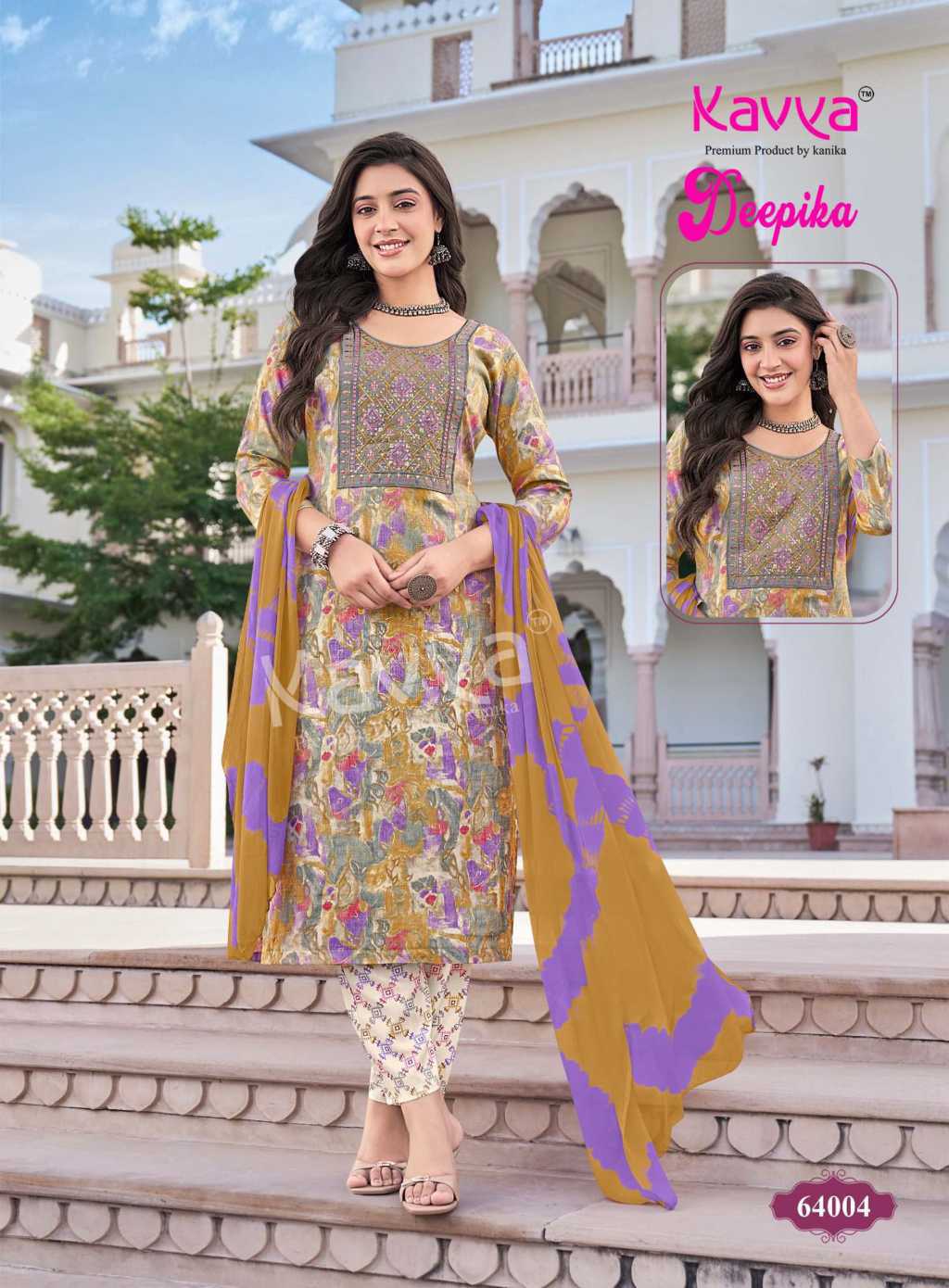 Kavya Deepika Vol 64 Fancy Readymade Suit Catalog 10 Pcs (5) Kavya Deepika Vol 64 Fancy Readymade Suit Catalog 10 Pcs - Image 6
