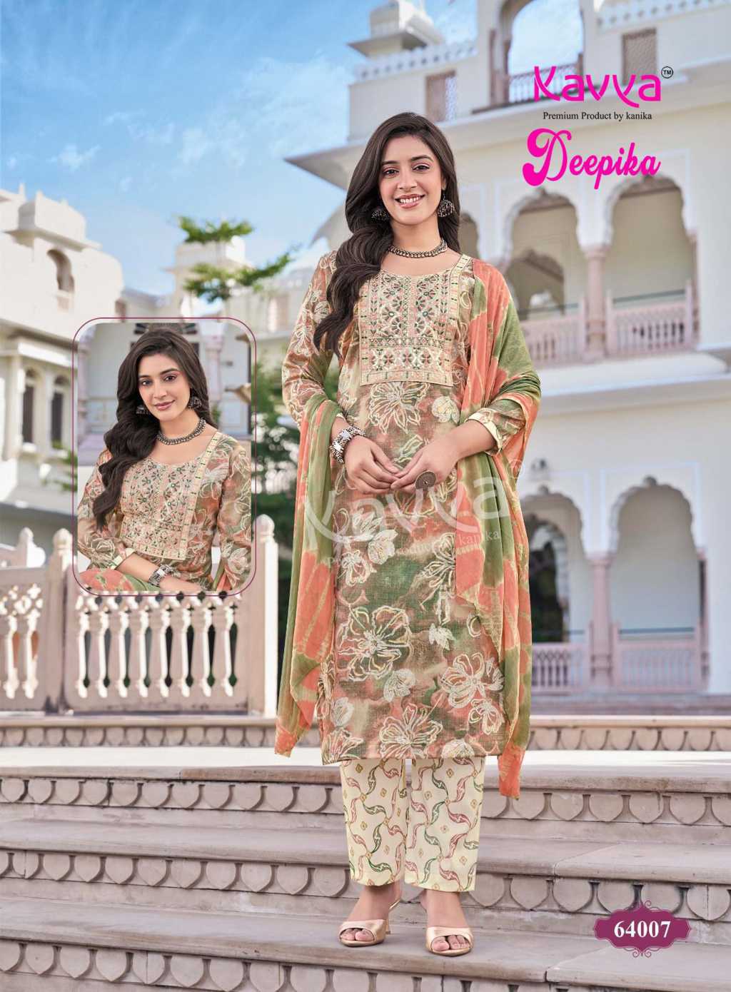Kavya Deepika Vol 64 Fancy Readymade Suit Catalog 10 Pcs (9) Kavya Deepika Vol 64 Fancy Readymade Suit Catalog 10 Pcs - Image 10