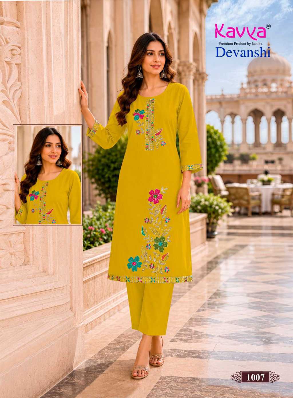 Kavya Devanshi Vol 1 Cotton Kurti with Bottom Catalog 10 Pcs (11) Kavya Devanshi Vol 1 Cotton Kurti with Bottom Catalog 10 Pcs - Image 12