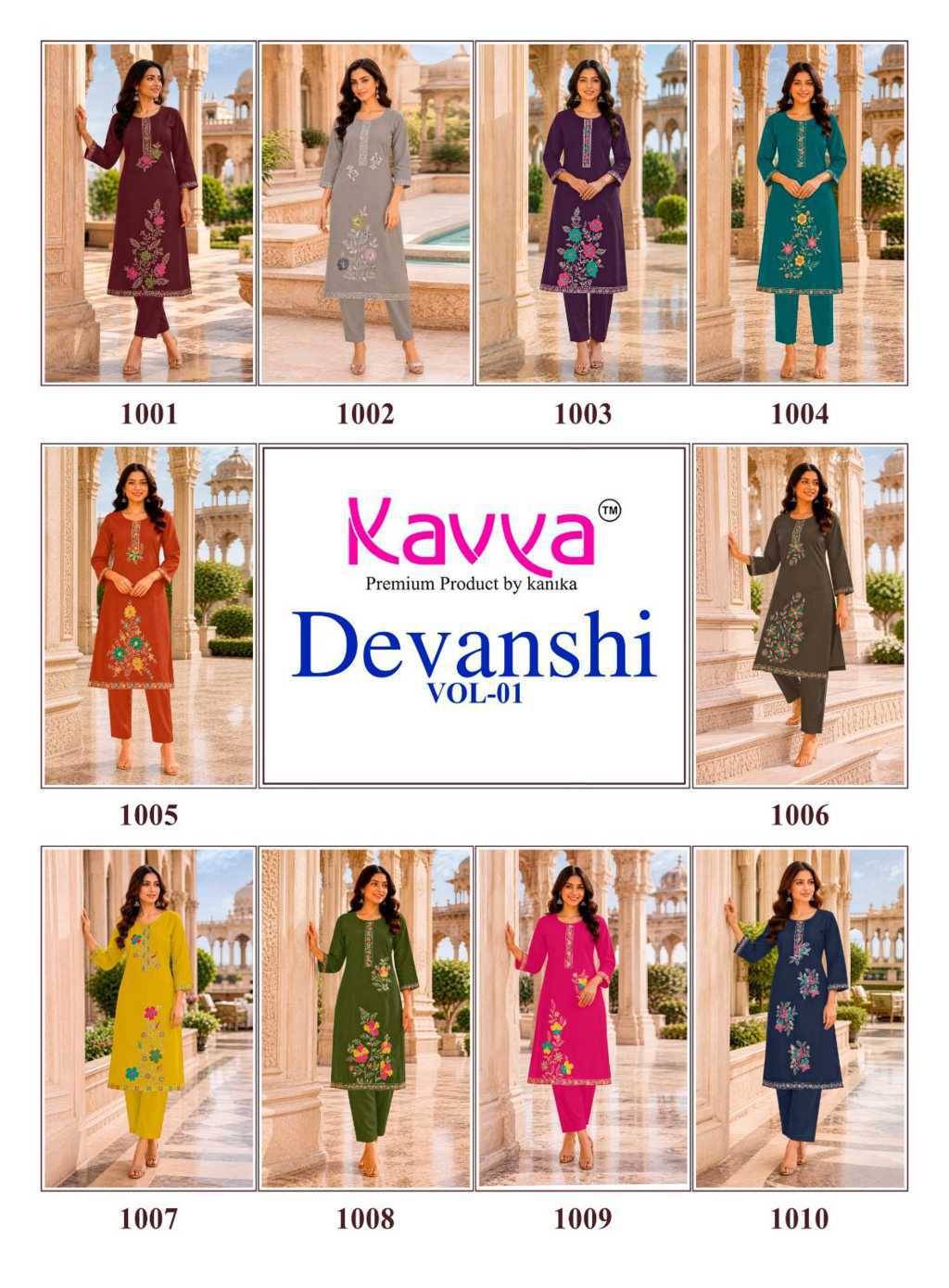 Kavya Devanshi Vol 1 Cotton Kurti with Bottom Catalog 10 Pcs (14) Kavya Devanshi Vol 1 Cotton Kurti with Bottom Catalog 10 Pcs - Image 15