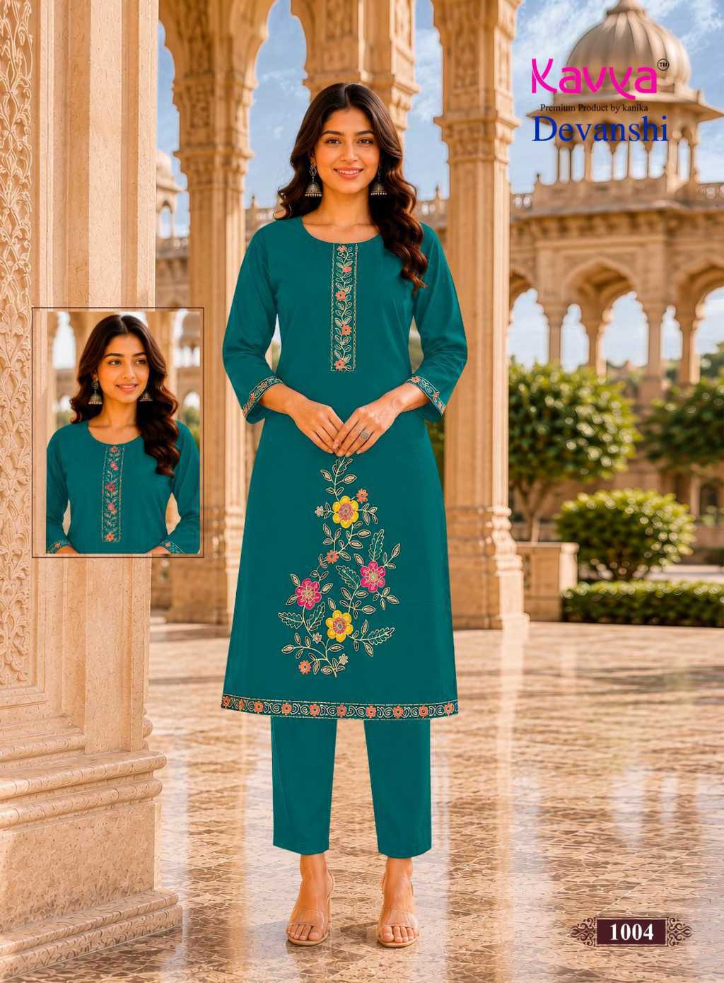 Kavya Devanshi Vol 1 Cotton Kurti with Bottom Catalog 10 Pcs (8) Kavya Devanshi Vol 1 Cotton Kurti with Bottom Catalog 10 Pcs - Image 9