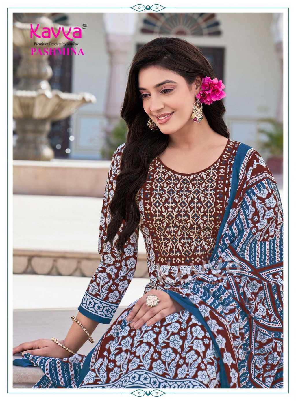 Kavya Pashmina Vol 23 Cotton Readymade Suit Catalog 10 Pcs (11) Kavya Pashmina Vol 23 Cotton Readymade Suit Catalog 10 Pcs - Image 12
