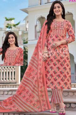 Kavya Pashmina Vol 23 Cotton Readymade Suit Catalog 10 Pcs 247x371 - Surat Fabrics