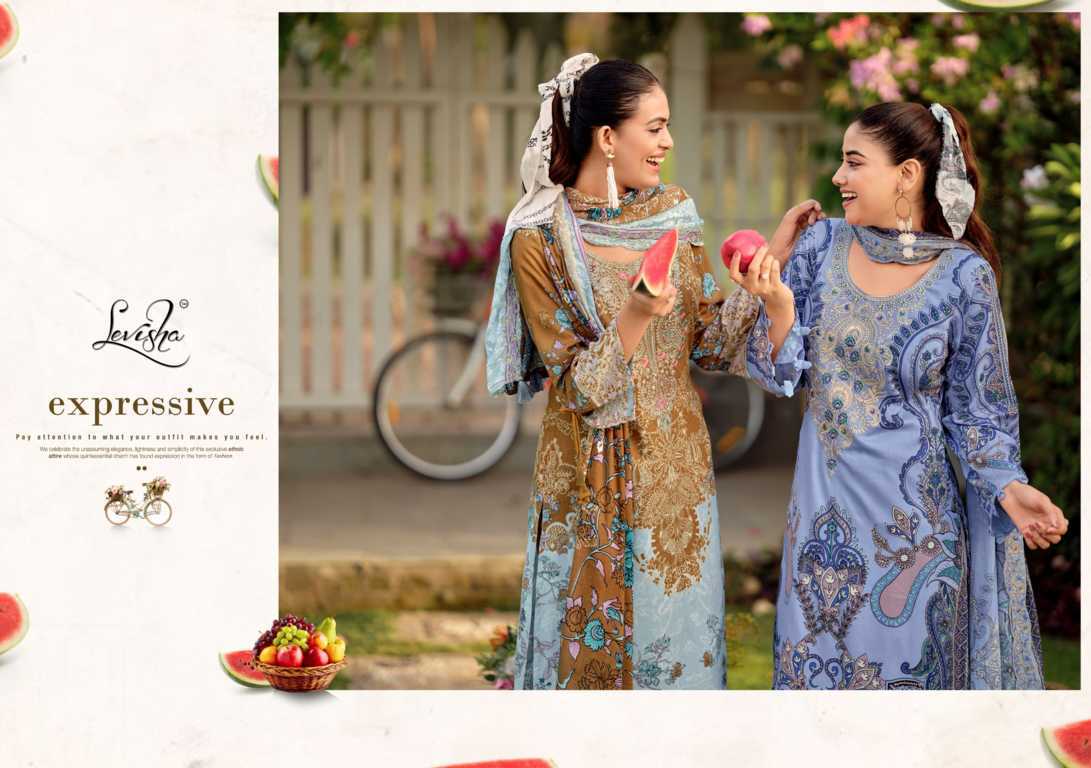 Levisha Needal Wonder NX Vol 3 Rayon Salwar Suit Catalog 6 Pcs (1) Levisha Needal Wonder NX Vol 3 Rayon Salwar Suit Catalog 6 Pcs - Image 2