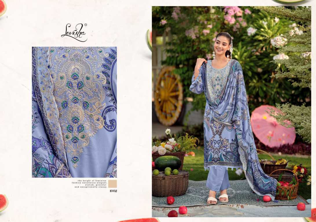 Levisha Needal Wonder NX Vol 3 Rayon Salwar Suit Catalog 6 Pcs (5) Levisha Needal Wonder NX Vol 3 Rayon Salwar Suit Catalog 6 Pcs - Image 6