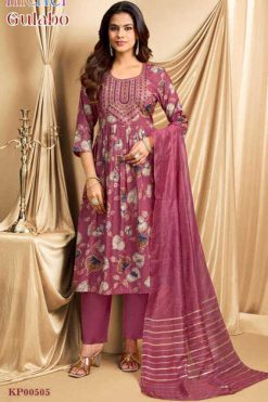 Meher Gulabo Fancy Kurti with Dupatta Bottom Catalog 6 Pcs 247x371 - Surat Fabrics