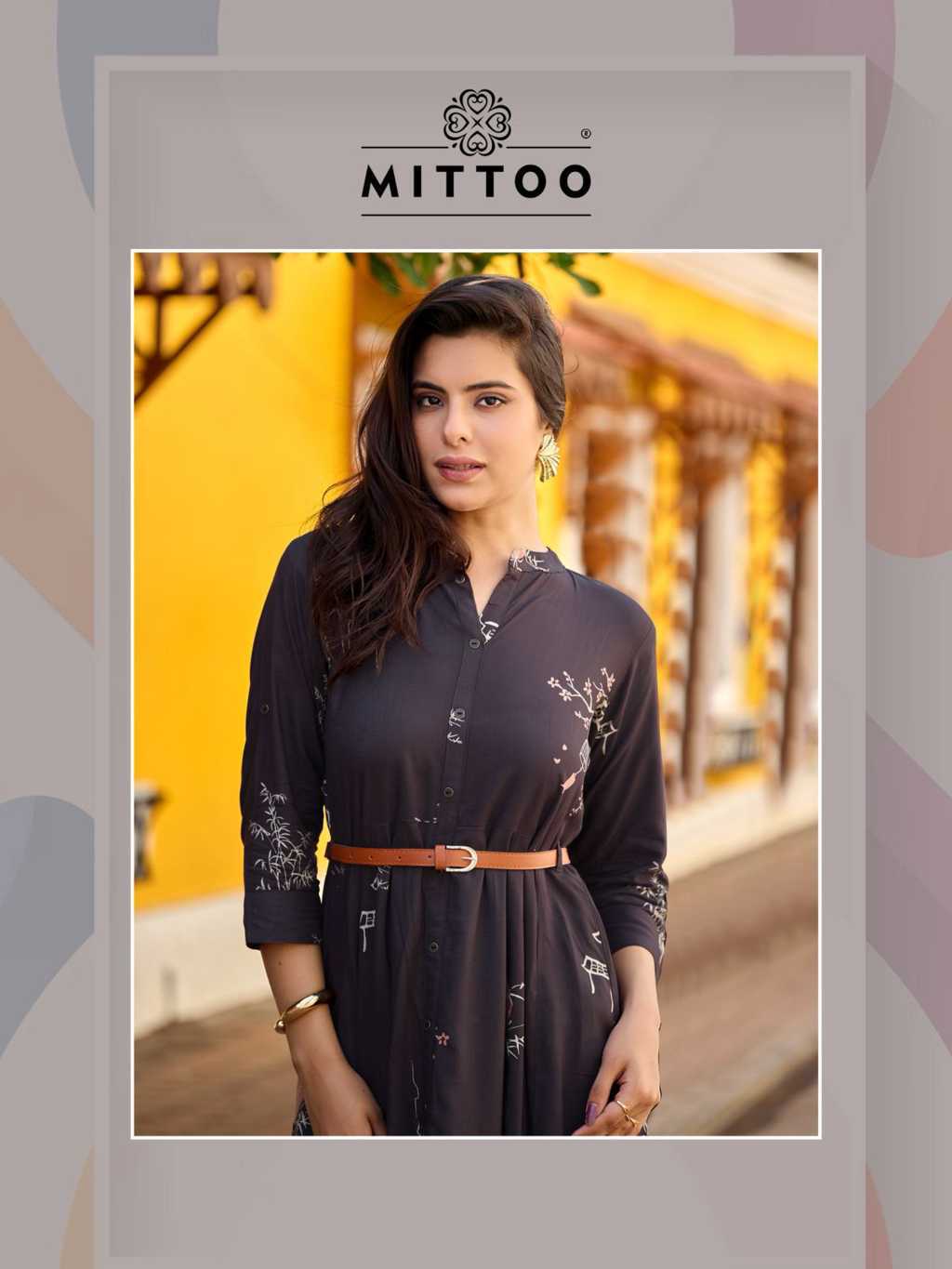 Mittoo Belt Vol 27 Rayon Kurti Catalog 6 Pcs (5) Mittoo Belt Vol 27 Rayon Kurti Catalog 6 Pcs - Image 6