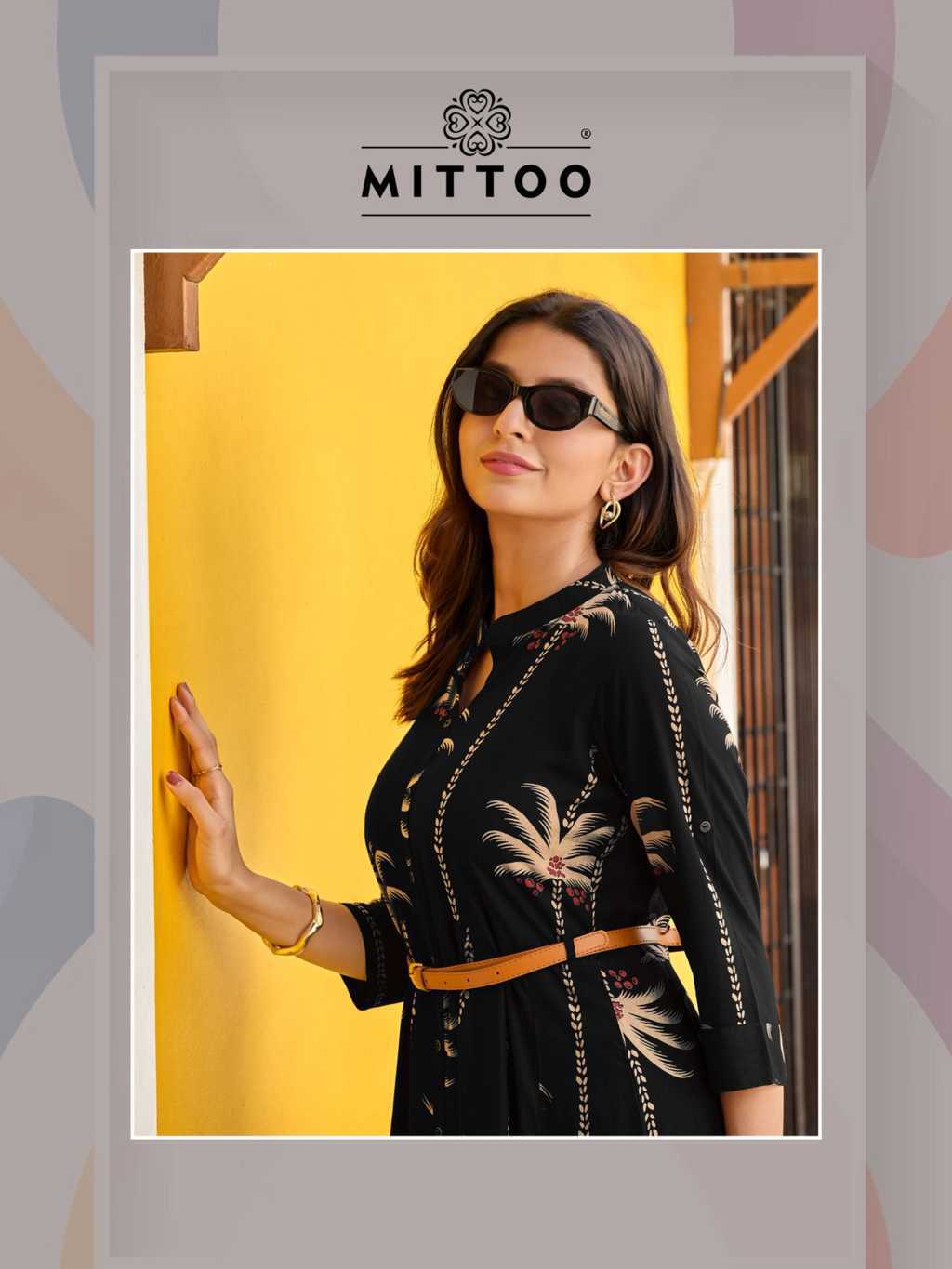 Mittoo Belt Vol 27 Rayon Kurti Catalog 6 Pcs (7) Mittoo Belt Vol 27 Rayon Kurti Catalog 6 Pcs - Image 8