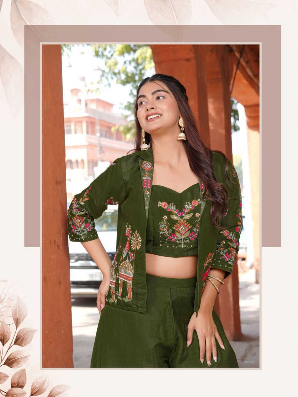 Mittoo Ruksat Kurti with Koti Bottom Chanderi Catalog 4 Pcs (4) Mittoo Ruksat Kurti with Koti Bottom Chanderi Catalog 4 Pcs - Image 5