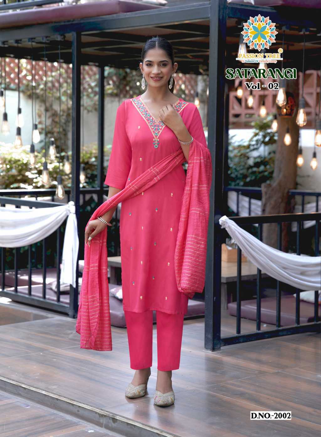 Passion Tree Satarangi Vol 2 Kurti with Dupatta Bottom Rayon Catalog 9 Pcs (3) Passion Tree Satarangi Vol 2 Kurti with Dupatta Bottom Rayon Catalog 9 Pcs - Image 4