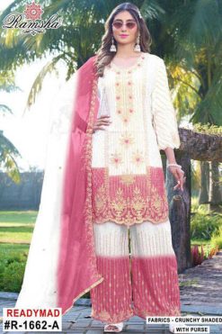 Ramsha R 1662 NX A D with Purse Fancy Readymade Salwar Suit Catalog 4 Pcs 247x371 - Surat Fabrics