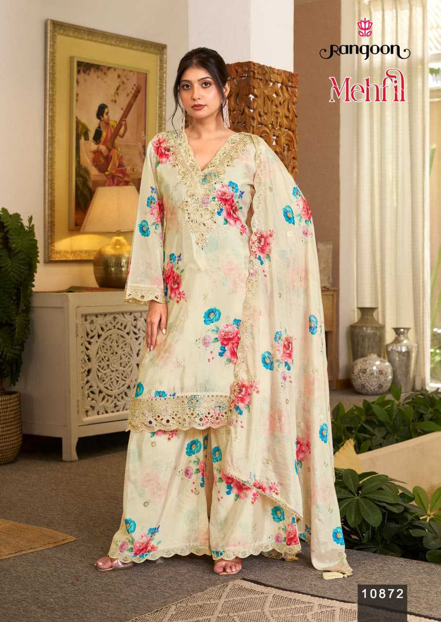 Rangoon Mehfil by Kessi Chinon Readymade Salwar Suit Catalog 4 Pcs (13) Rangoon Mehfil by Kessi Chinon Readymade Salwar Suit Catalog 4 Pcs - Image 14