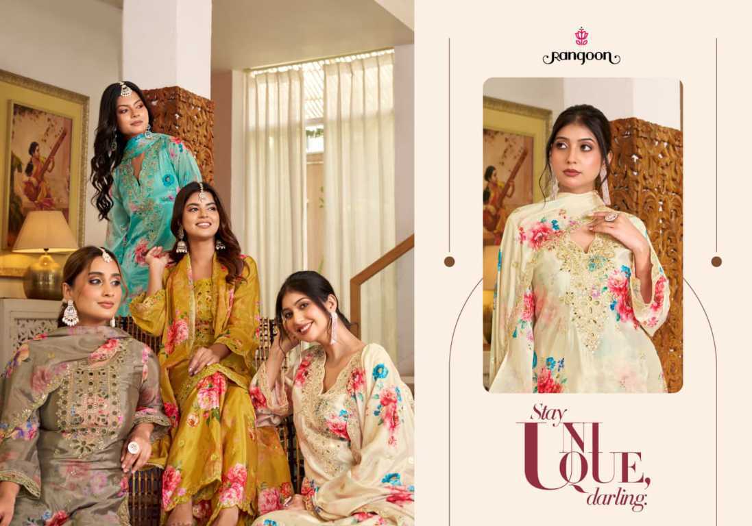 Rangoon Mehfil by Kessi Chinon Readymade Salwar Suit Catalog 4 Pcs (3) Rangoon Mehfil by Kessi Chinon Readymade Salwar Suit Catalog 4 Pcs - Image 4
