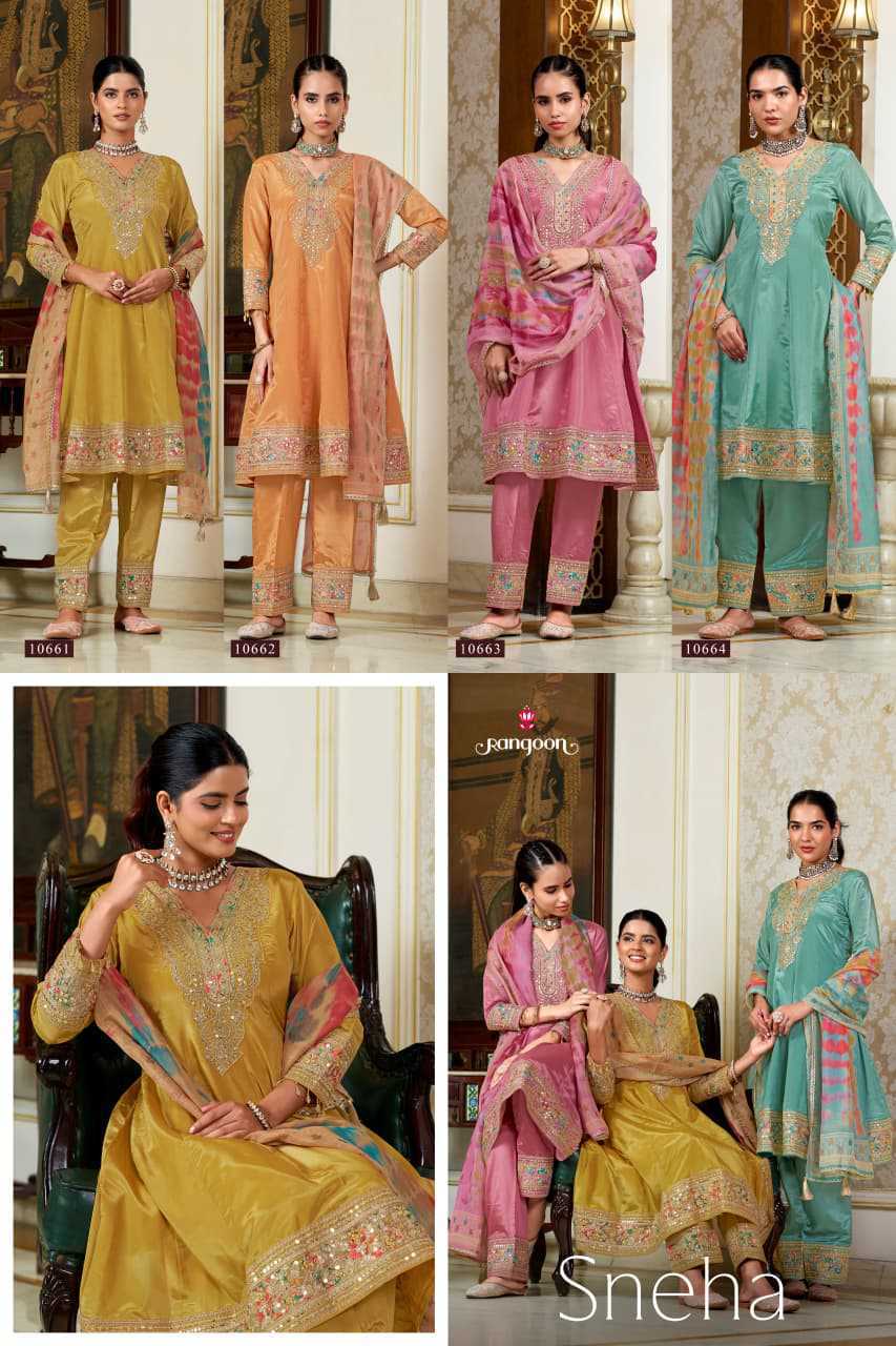 Rangoon Sneha by Kessi Fancy Readymade Salwar Suit Catalog 4 Pcs (13) Rangoon Sneha by Kessi Fancy Readymade Salwar Suit Catalog 4 Pcs - Image 14