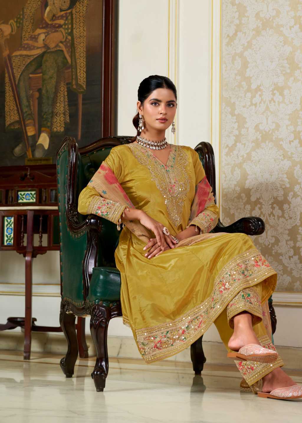 Rangoon Sneha by Kessi Fancy Readymade Salwar Suit Catalog 4 Pcs (2) Rangoon Sneha by Kessi Fancy Readymade Salwar Suit Catalog 4 Pcs - Image 3
