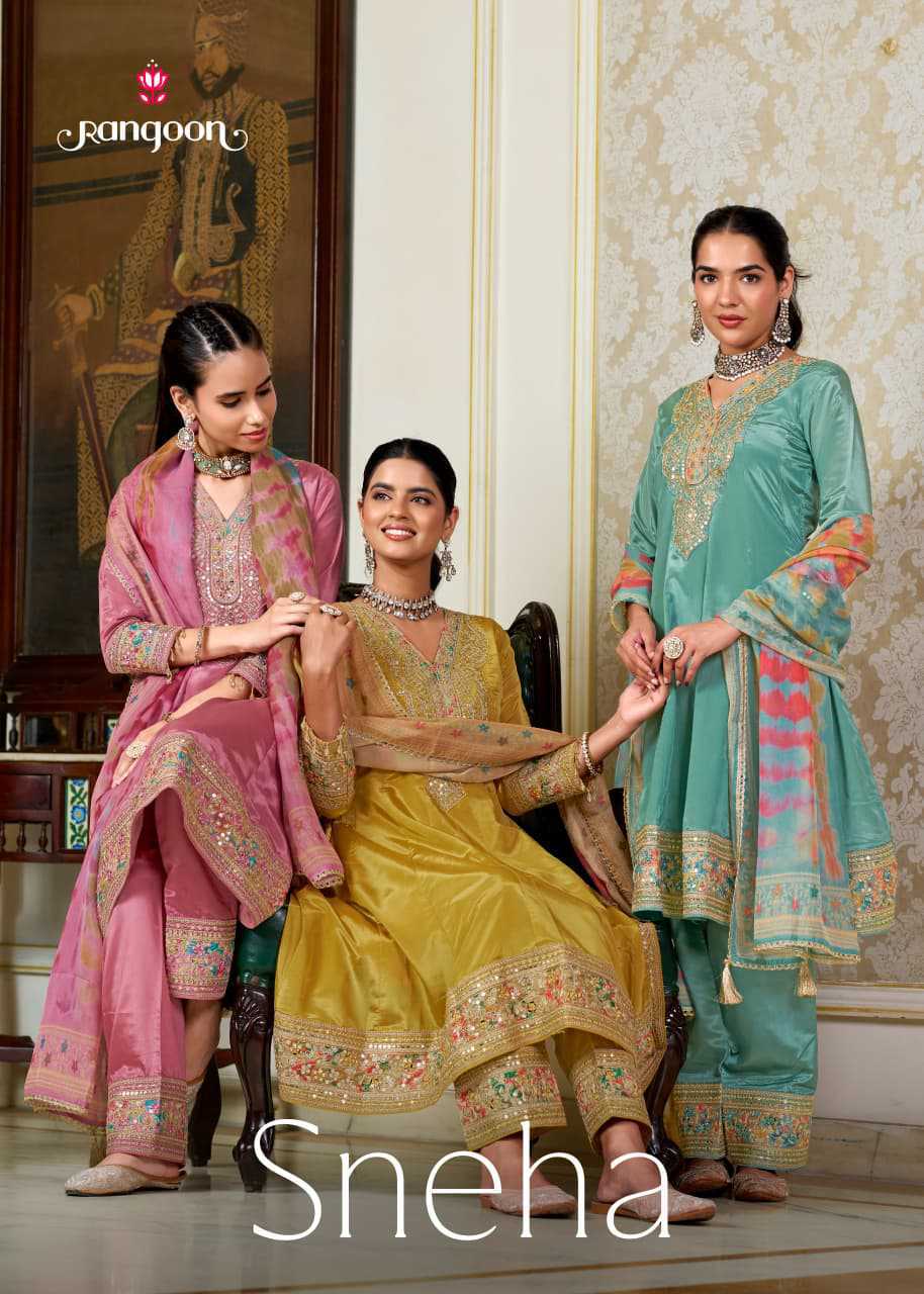 Rangoon Sneha by Kessi Fancy Readymade Salwar Suit Catalog 4 Pcs (5) Rangoon Sneha by Kessi Fancy Readymade Salwar Suit Catalog 4 Pcs - Image 6