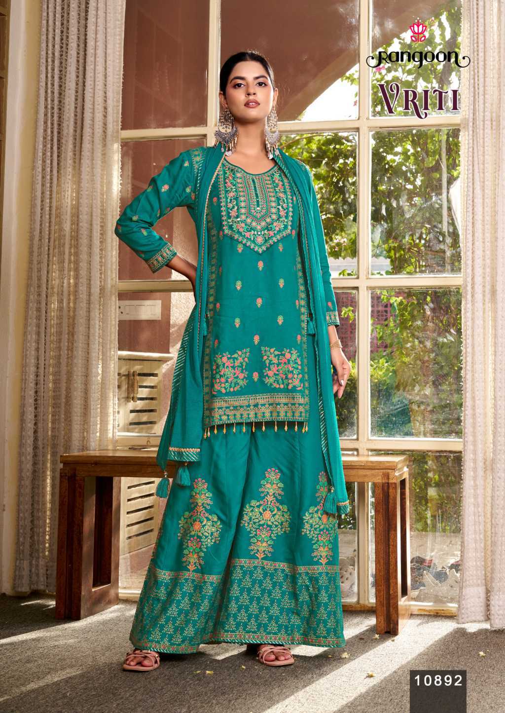 Rangoon Vriti by Kessi Rayon Readymade Salwar Suit Catalog 4 Pcs (1) Rangoon Vriti by Kessi Rayon Readymade Salwar Suit Catalog 4 Pcs - Image 2