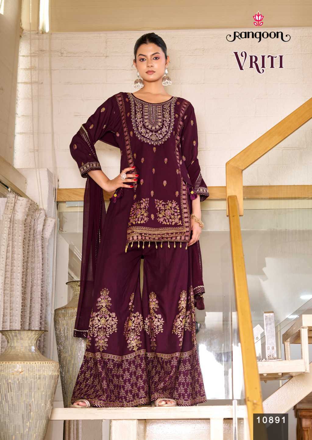 Rangoon Vriti by Kessi Rayon Readymade Salwar Suit Catalog 4 Pcs (2) Rangoon Vriti by Kessi Rayon Readymade Salwar Suit Catalog 4 Pcs - Image 3