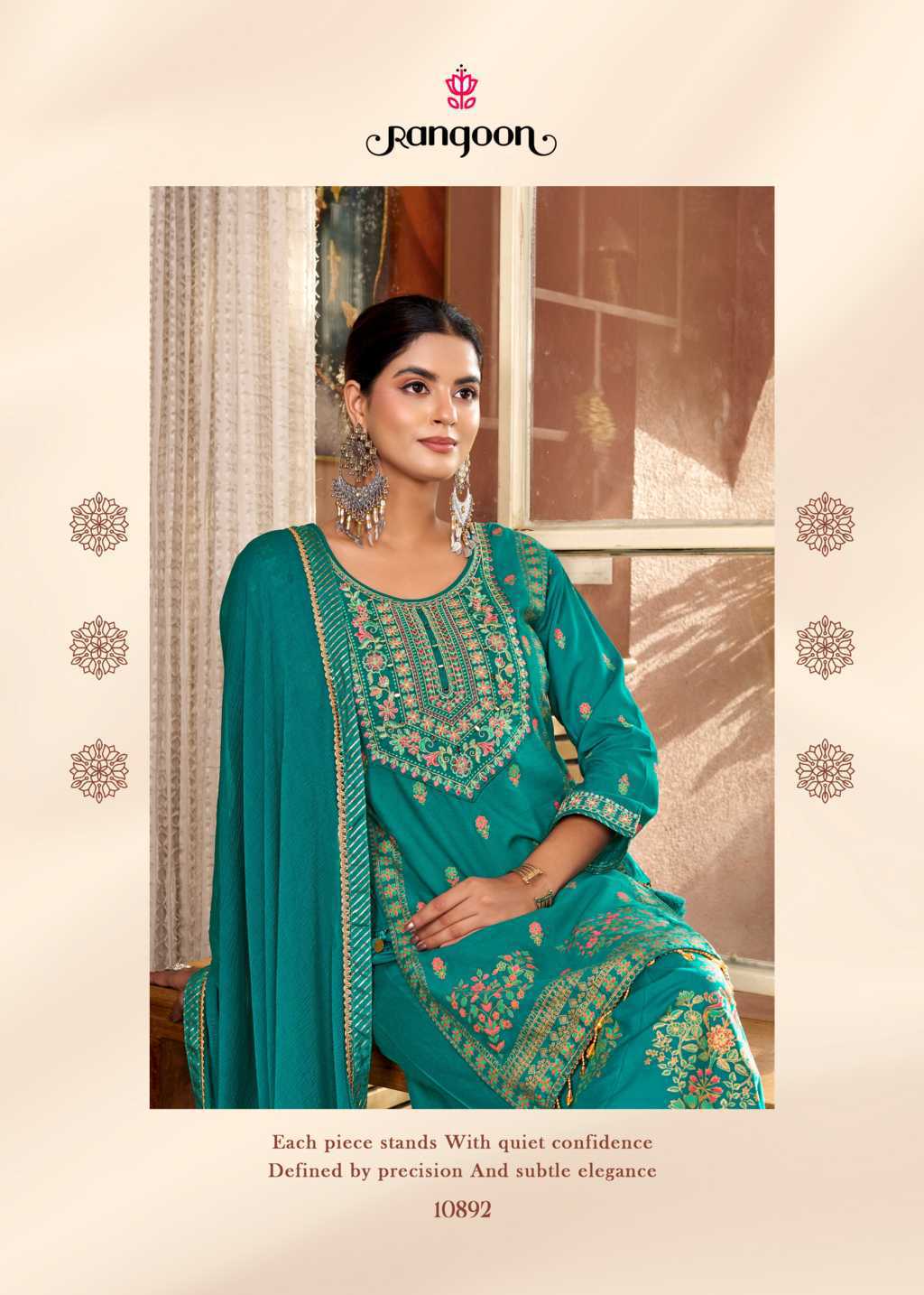 Rangoon Vriti by Kessi Rayon Readymade Salwar Suit Catalog 4 Pcs (3) Rangoon Vriti by Kessi Rayon Readymade Salwar Suit Catalog 4 Pcs - Image 4