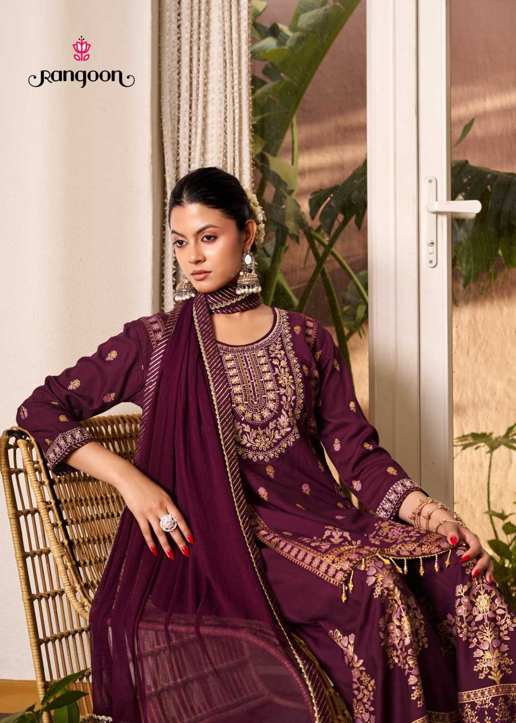 Rangoon Vriti by Kessi Rayon Readymade Salwar Suit Catalog 4 Pcs (7) Rangoon Vriti by Kessi Rayon Readymade Salwar Suit Catalog 4 Pcs - Image 8