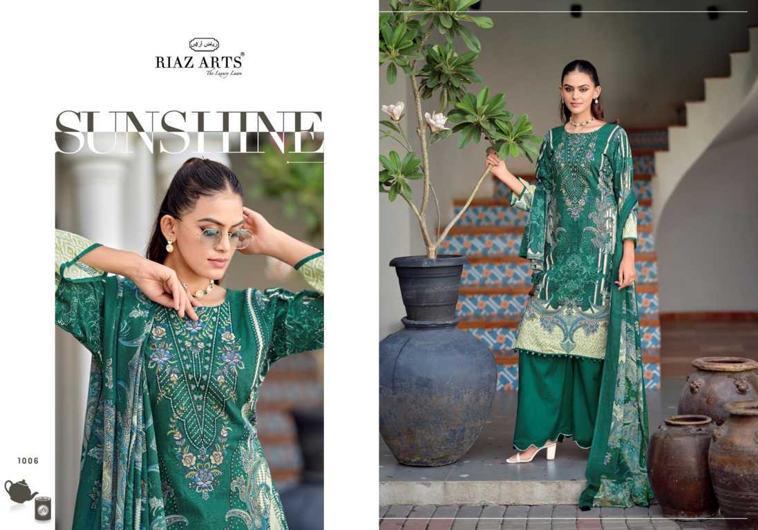 Riaz Arts Nayra Vol 43 by Mumtaz Arts Cotton Salwar Suit Catalog 8 Pcs (10) Riaz Arts Nayra Vol 43 by Mumtaz Arts Cotton Salwar Suit Catalog 8 Pcs - Image 11