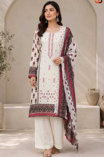 Shraddha Bin Saeed Lawn Collection Vol 17 Salwar Suit Catalog 6 Pcs Shraddha Bin Saeed Lawn Collection Vol 17 Salwar Suit Catalog 6 Pcs
