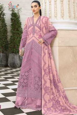 Shree Fabs Mariya B Ultra Luxury Lawn Collection Vol 1 Chiffon Cotton Salwar Suit Catalog 6 Pcs 247x371 - Surat Fabrics