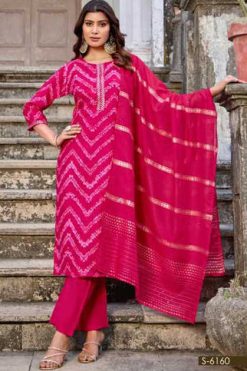 Subhash Yamini Chanderi Readymade Salwar Suit Catalog 4 Pcs 247x371 - Surat Fabrics