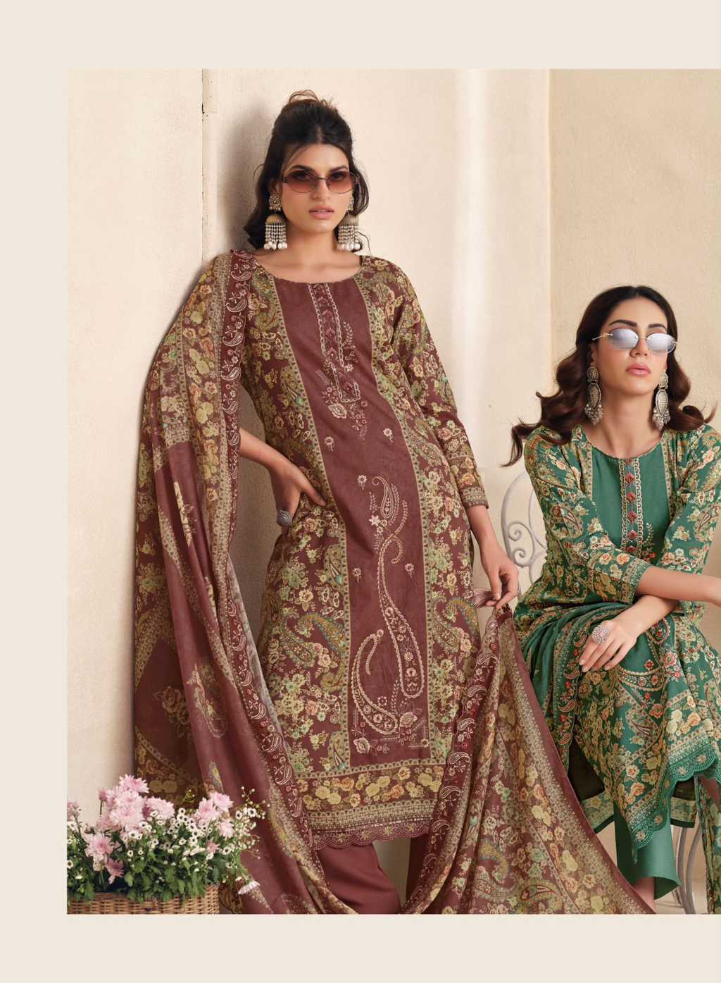 The Heritage Shop Zaira Cotton Salwar Suit Catalog 4 Pcs (15) The Heritage Shop Zaira Cotton Salwar Suit Catalog 4 Pcs - Image 16