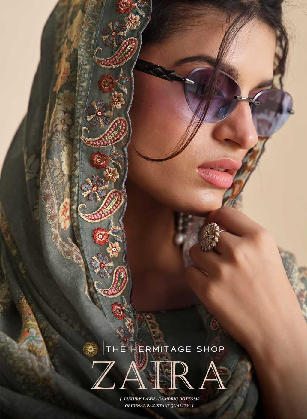 The Heritage Shop Zaira Cotton Salwar Suit Catalog 4 Pcs (9) The Heritage Shop Zaira Cotton Salwar Suit Catalog 4 Pcs - Image 10