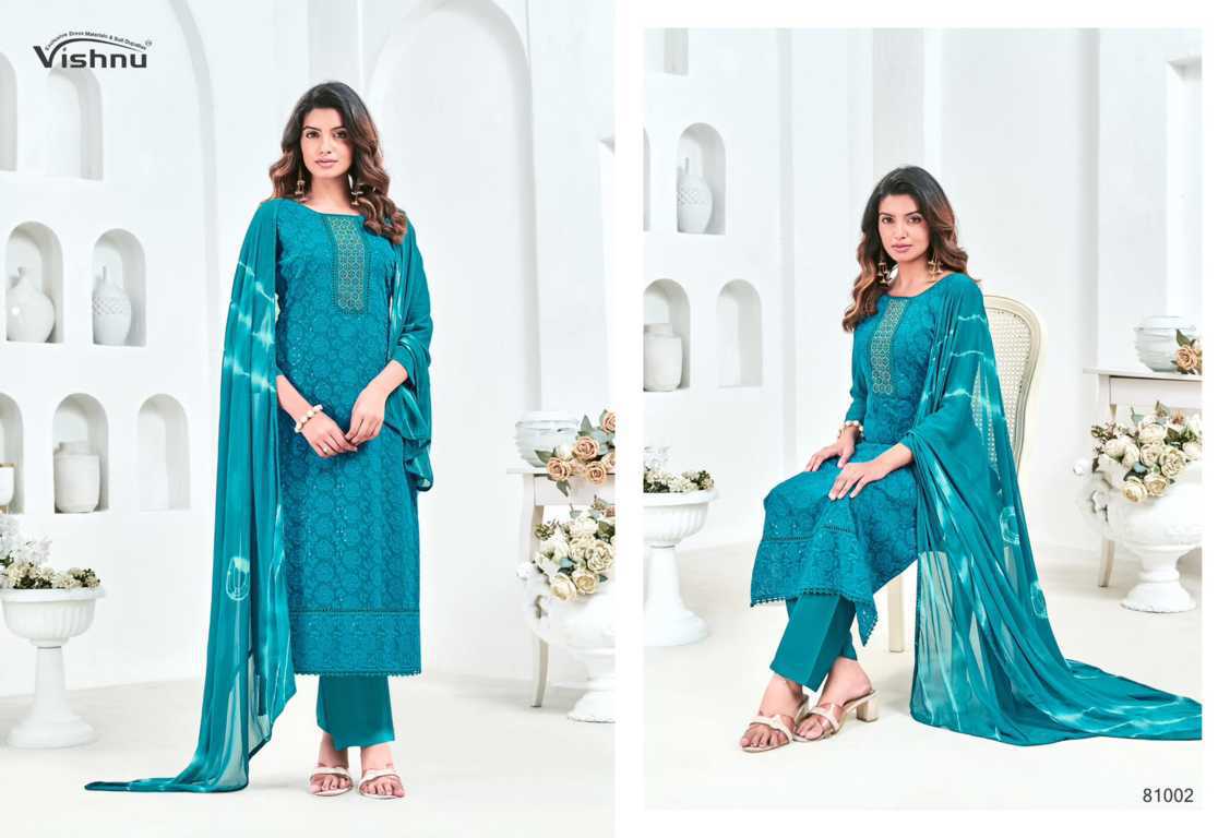 Vishnu Zulfat Vol 7 Georgette Salwar Suit Catalog 8 Pcs (7) Vishnu Zulfat Vol 7 Georgette Salwar Suit Catalog 8 Pcs - Image 8
