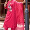 Wooglee Sanskriti Kurti with Dupatta Bottom Rayon Catalog 6 Pcs